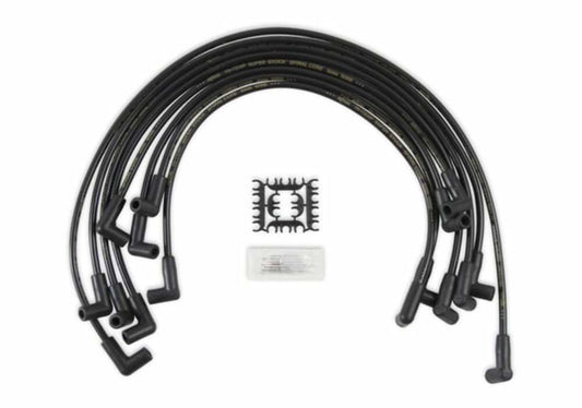 Spark Plug Wire Set - 90 Deg Boots - Black - 5048K