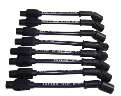 Spark Plug Wire Set Universal 10.4mm Silicone Spiro Pro 409 409 350 ohm/ft 79003