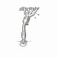 06-09 Mazda 3 2.0L Direct-Fit Catalytic Converter 50616 Magnaflow