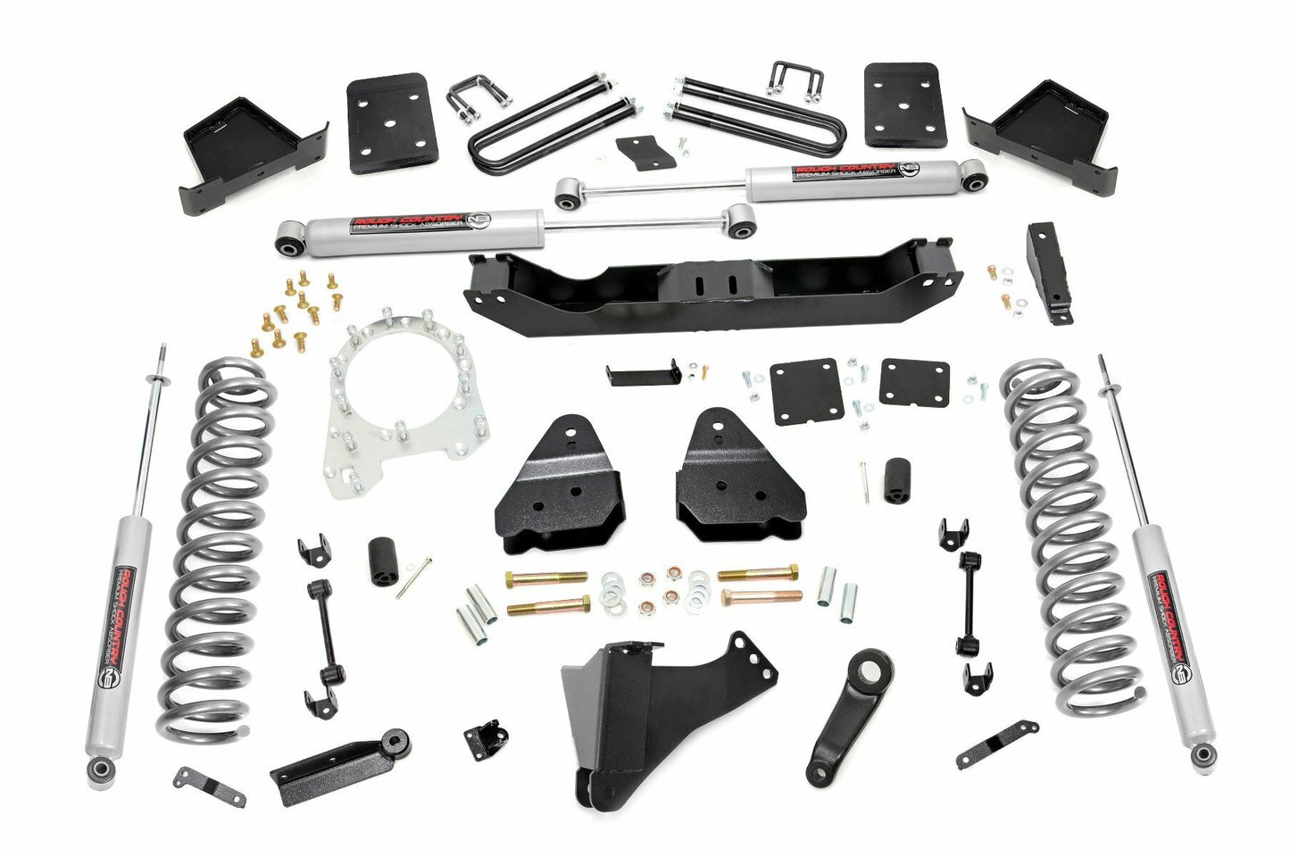 Fits Ford F-250/F-350 Super Duty 4WD (2017-2022) 4.5 Inch Lift Kit; 50620