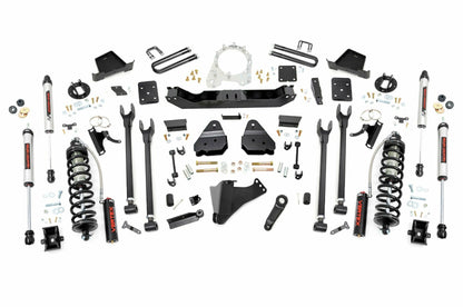 Fits Ford F-250/F-350 SD (17-22) 6" Lift Kit; Diesel; 4-Link; C/O V2; 50756