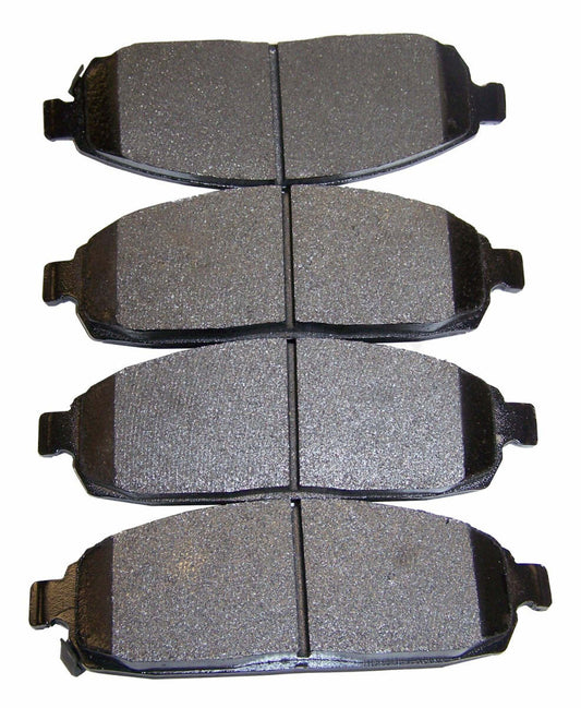 Crown Automotive - Semi-Metallic Black Brake Pad Set - 5080868AA