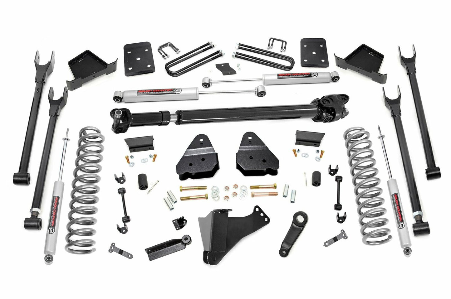 Fits Ford F-250/F-350 SD (17-22) 6" Lift Kit; Diesel; 4 Link; OVLD ; D/S; 50821