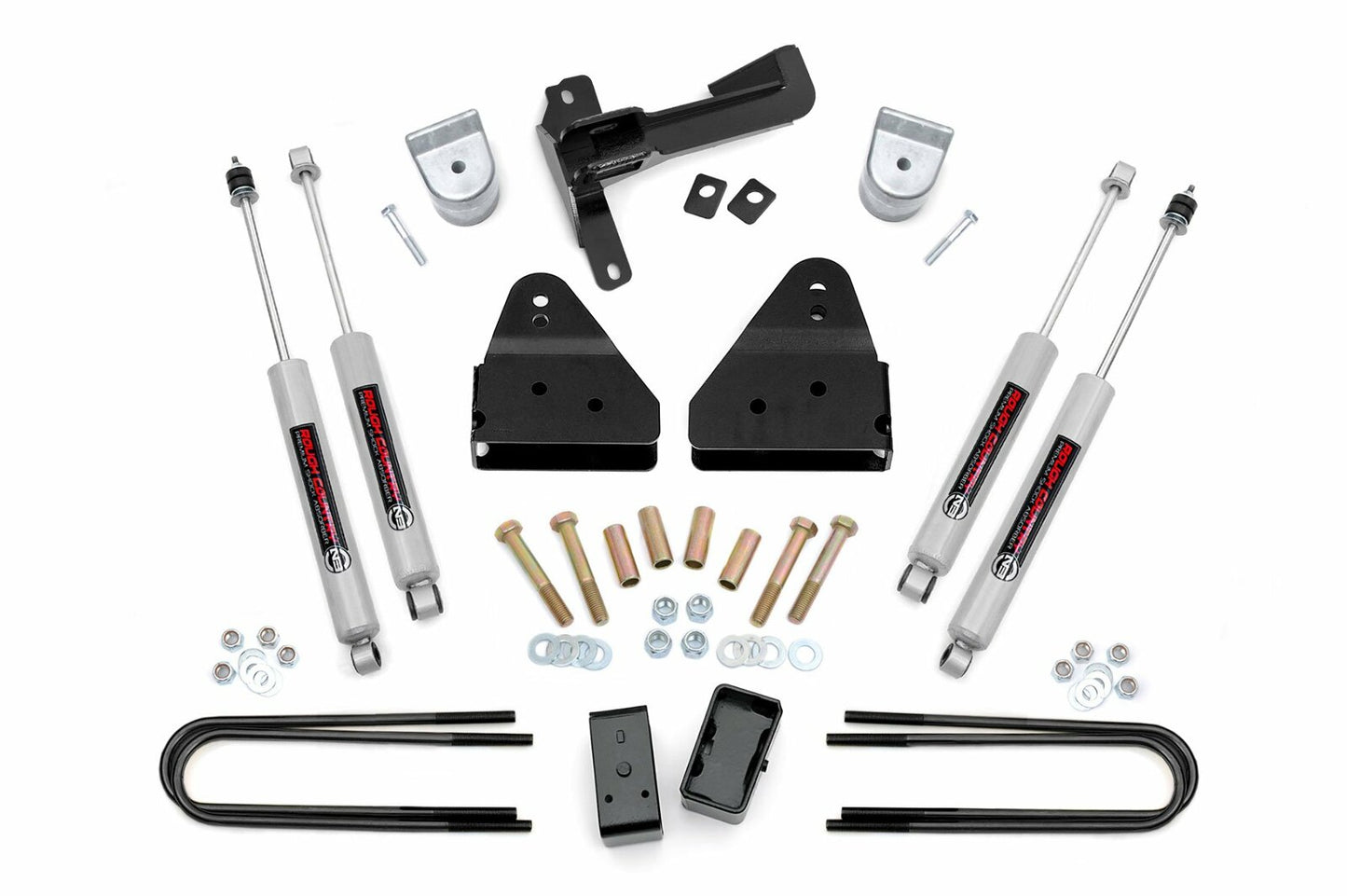 Fits Ford F-250/F-350 SD 4WD (2005-2007) 3" Lift Kit; FR Spacer; 509.2