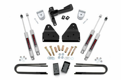 Fits Ford F-250/F-350 SD 4WD (2005-2007) 3" Lift Kit; FR Spacer; 509.2