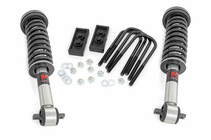 Fits Ford F-150 Tremor 4WD (2021-2024) 2.5 Inch Lift Kit; M1 Struts; 510040