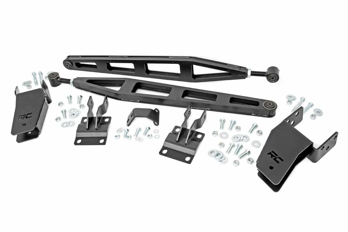 Fits Ford F-250 Super Duty 4WD (2008-2016) Traction Bar Kit; 0-3 Inch Lift 51005