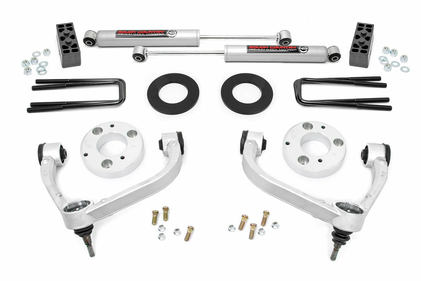 Fits Ford F-150 4WD (2009-2013) 3 Inch Lift Kit; 51013