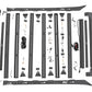 Fits Ford F-150 2&4WD (15-18) Roof Rack; FR & RR 40" Single Row BLK LEDs; 51022