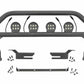 Fits Ford Bronco 4WD (2021-2024) Nudge Bar; 3.5 Inch Round Led (x4); 51039