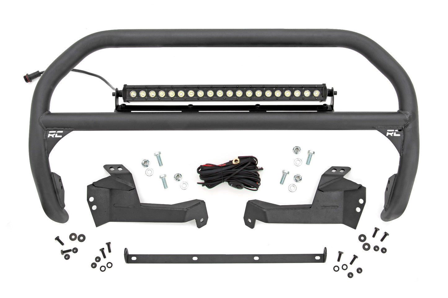 Fits Ford Bronco Sport 4WD (2021-2024) Nudge Bar 20" Black Single Row LED 51041