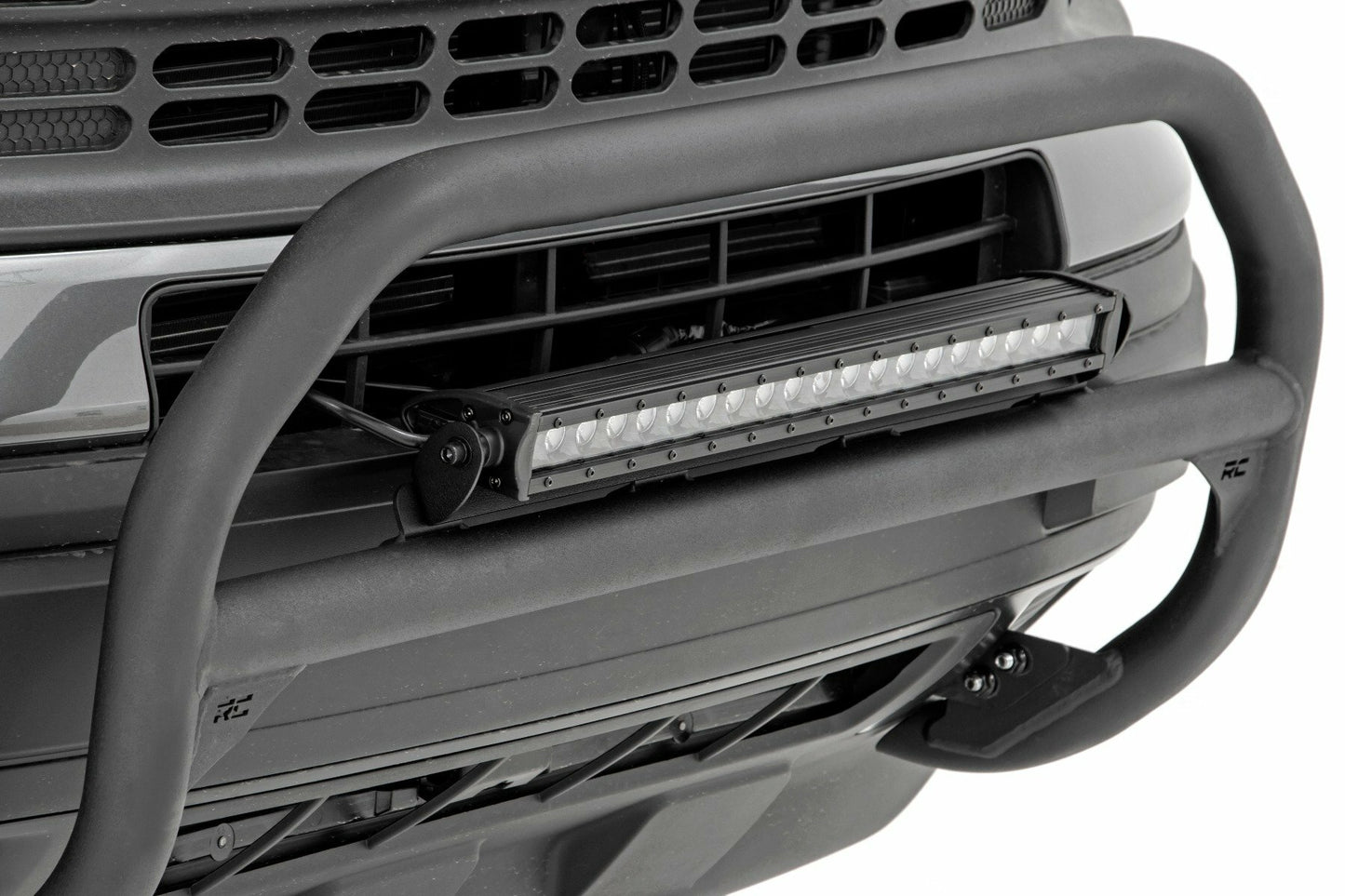 Fits Ford Bronco Sport 4WD (2021-2024) Nudge Bar 20" Black Single Row LED 51041