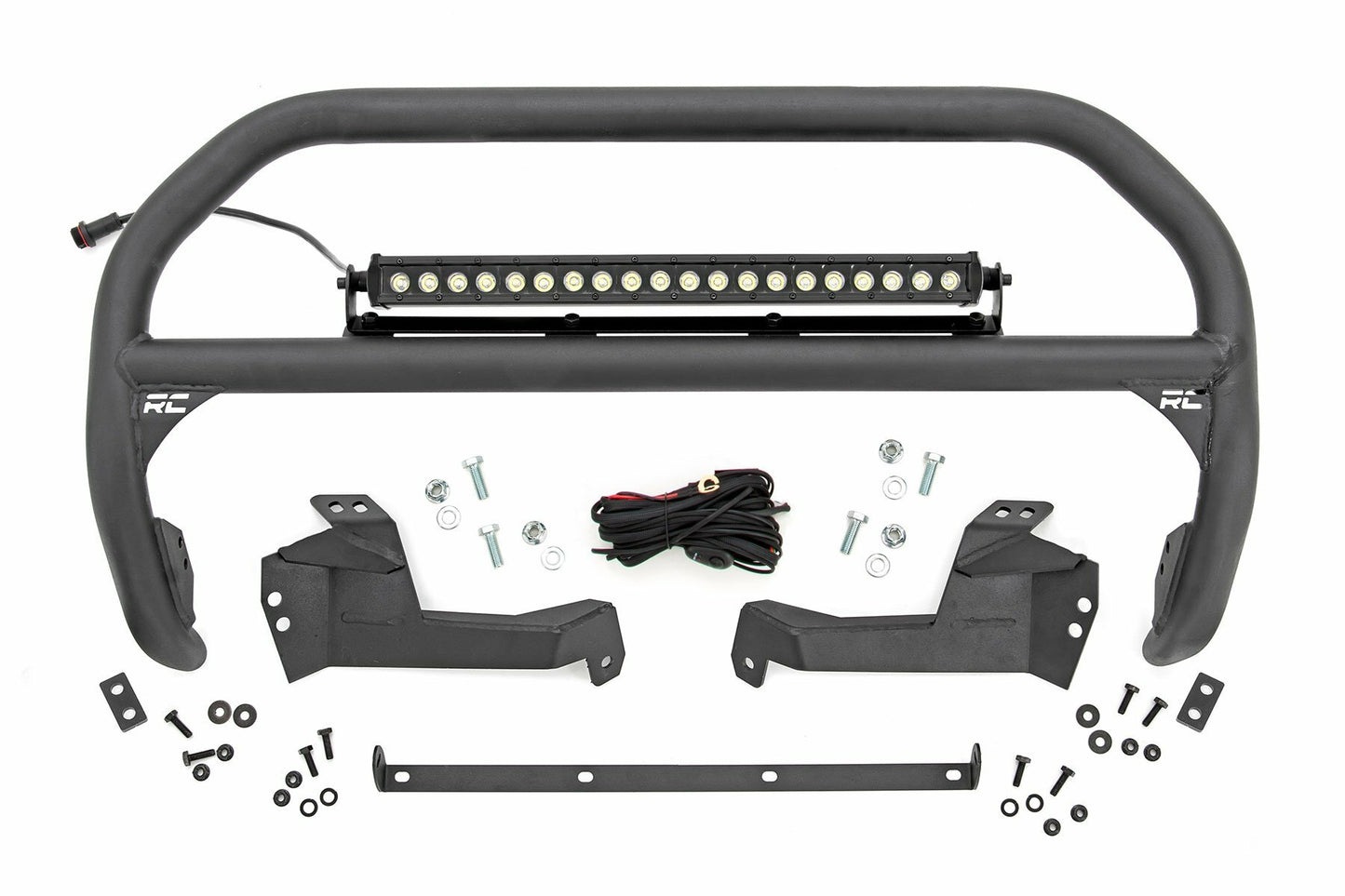 Fits Ford Bronco Sport 4WD (2021-2024) Nudge Bar 20" Black Single Row LED 51041