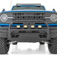 Fits Ford Bronco 4WD (2021-2024) Nudge Bar; 20 Inch Chrome Single Row LED; 51048
