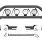 Fits Ford Bronco 4WD (2021-2024) Nudge Bar; 4 Inch Round Led (x4); 51049