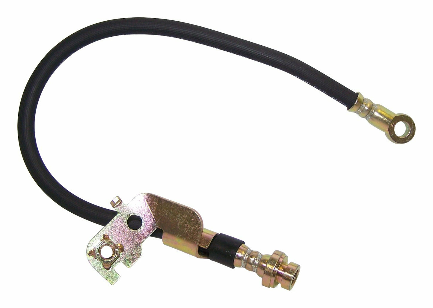 Crown Automotive - Metal Black Brake Hose - 5105604AD