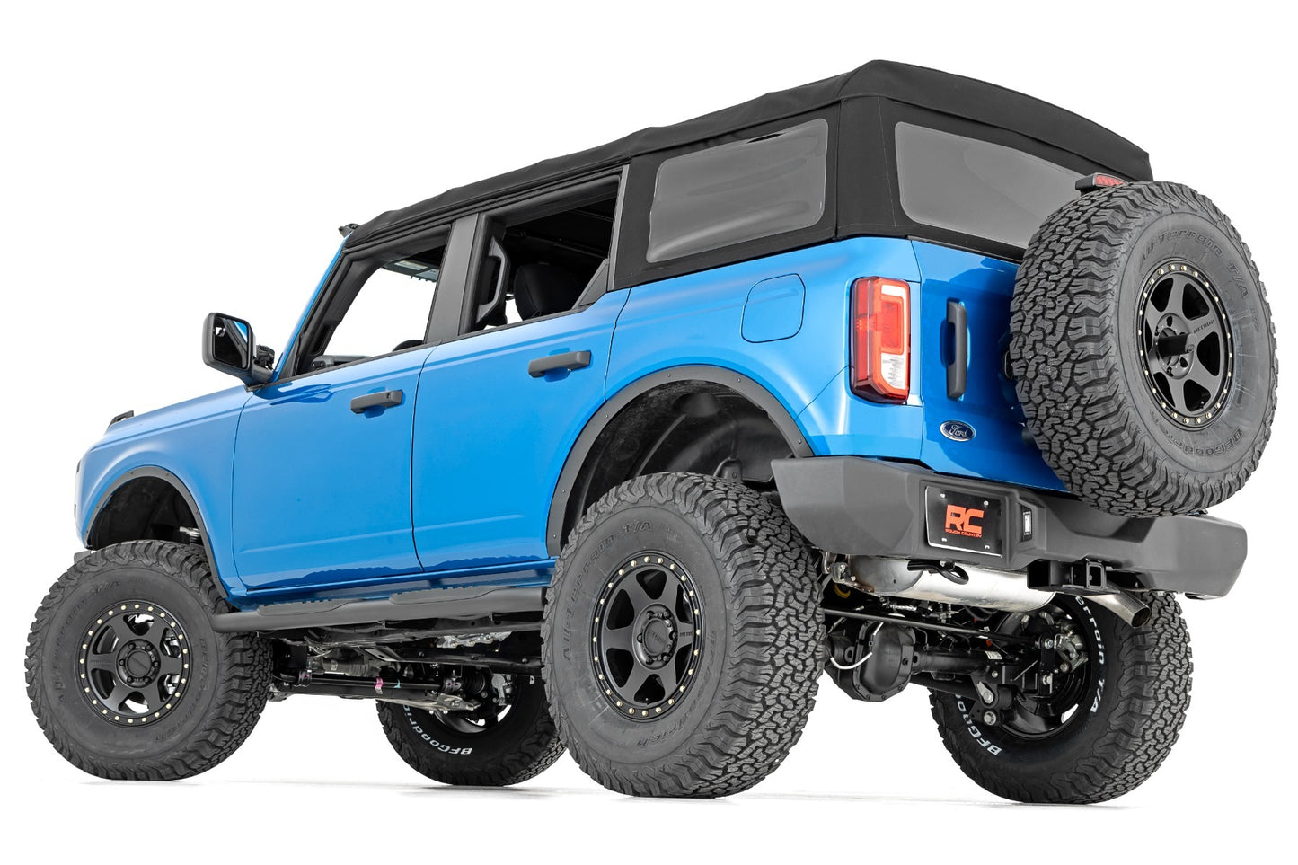 Fits Ford Bronco 4WD (2021-2024) Fender Flare Delete; 51061