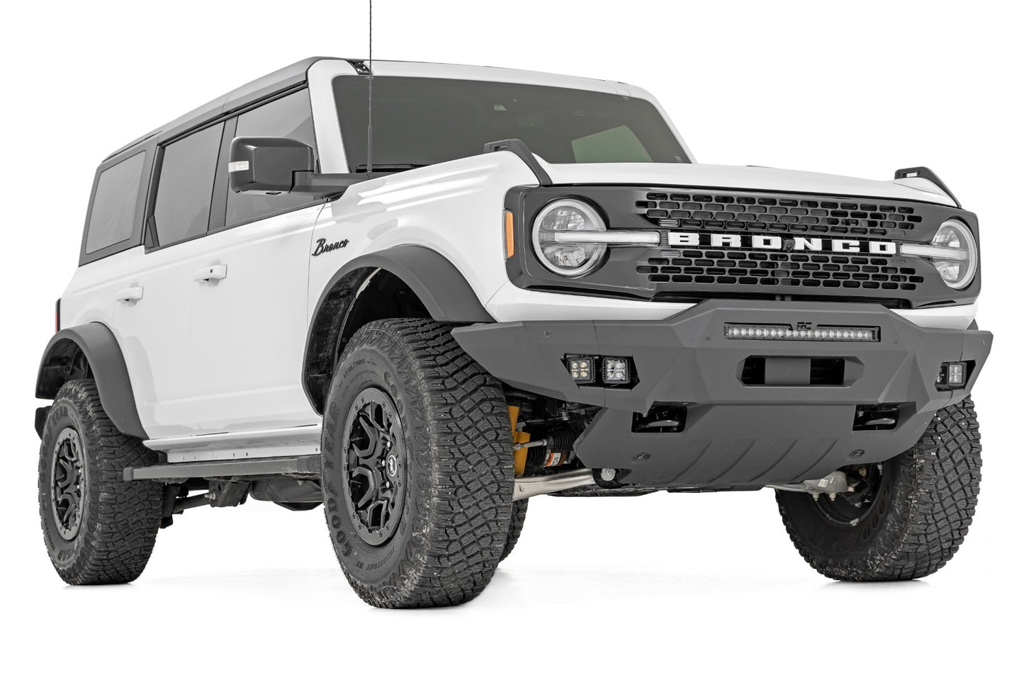 Fits Ford Bronco 4WD (2021-2024) Front Bumper; Modular; Full Wings; 51073