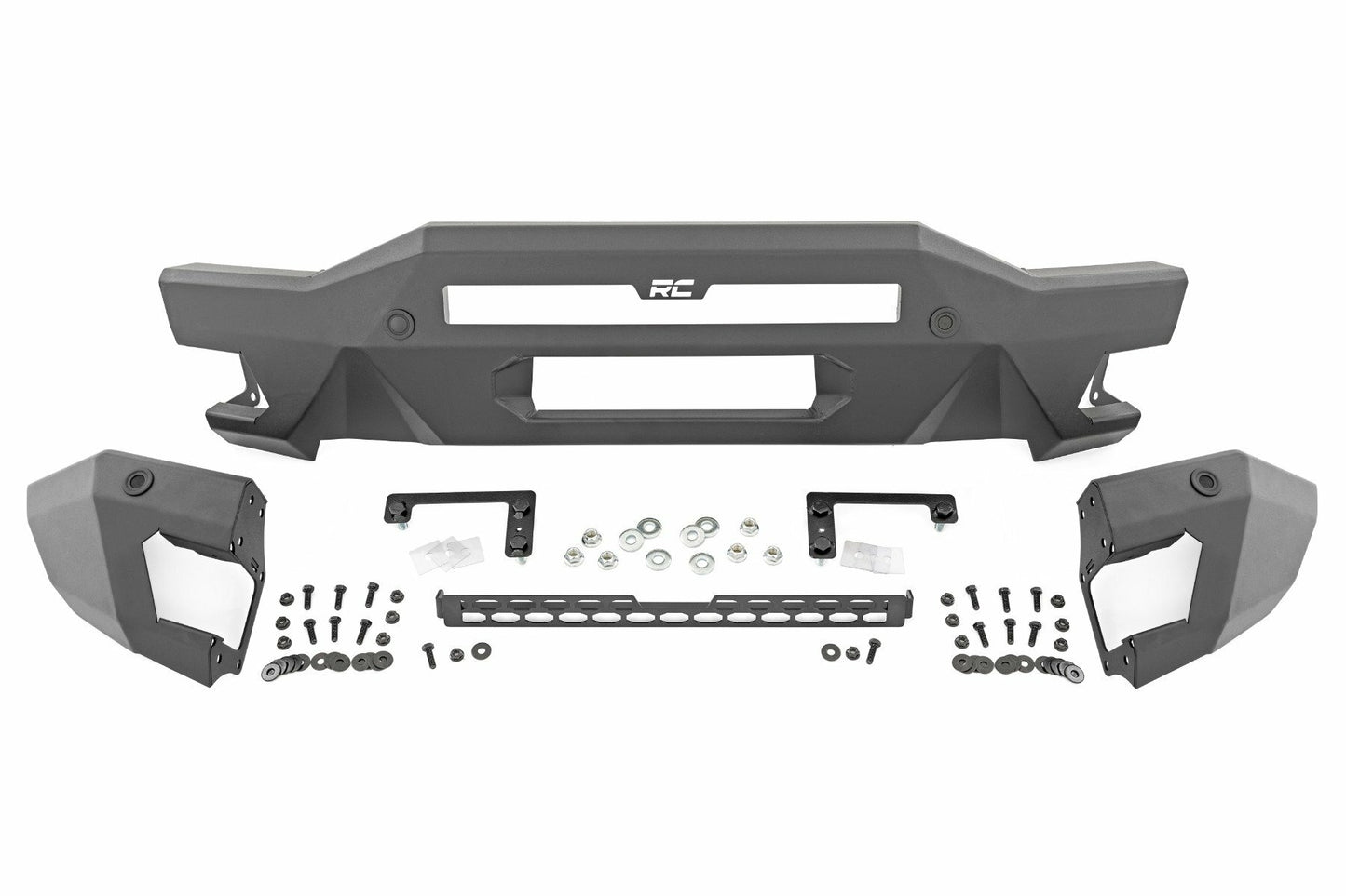 Fits Ford Bronco 4WD (2021-2024) Front Bumper; Modular; Full Wings; 51073