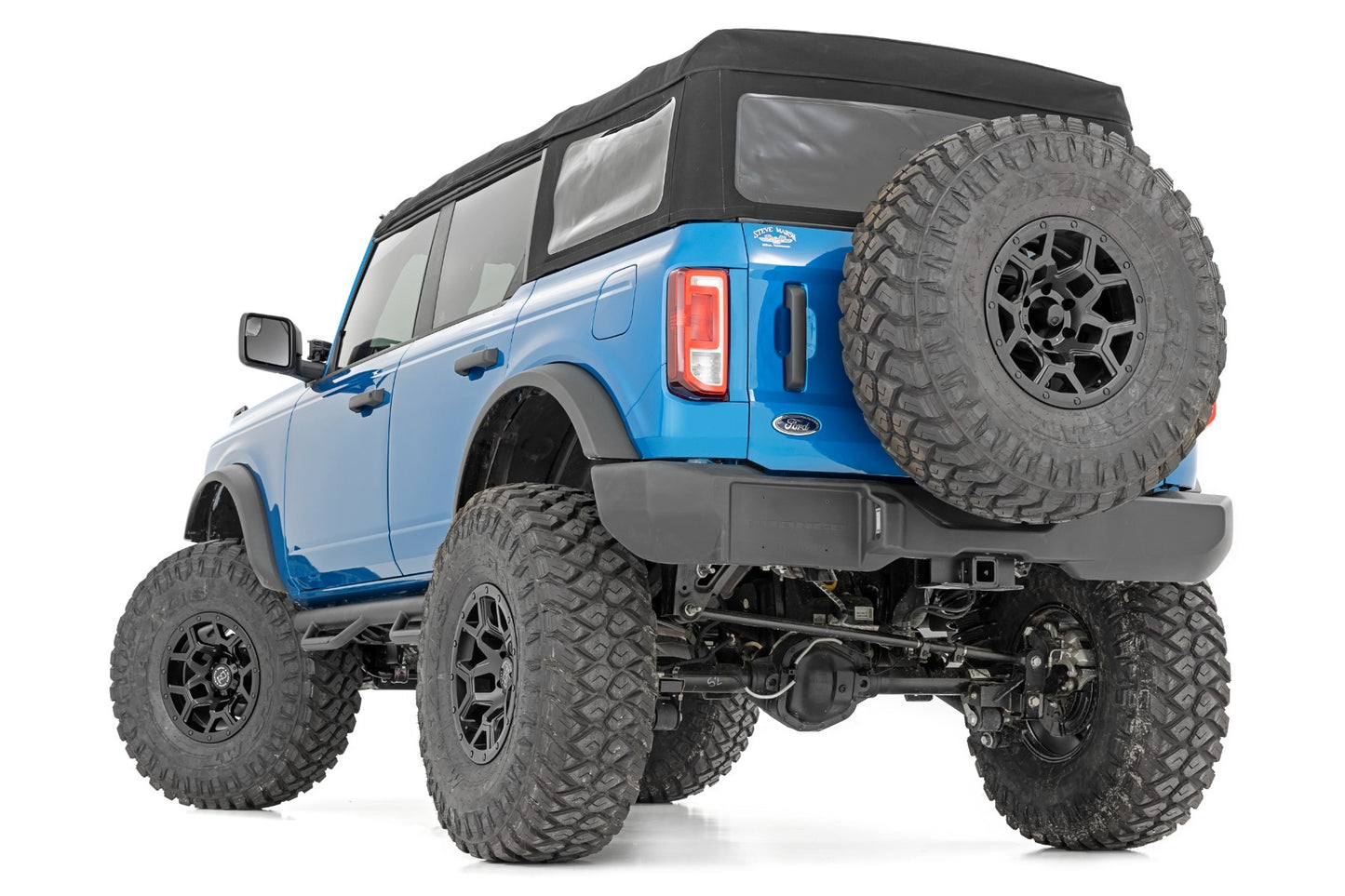 Fits Ford Bronco 4WD (2021-2024) 7 Inch Lift Kit; 4-Door Base; 51083