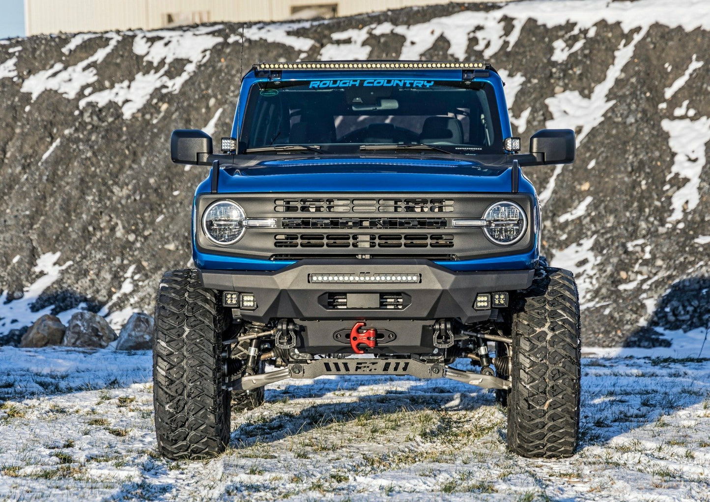 Fits Ford Bronco 4WD (2021-2024) 7 Inch Lift Kit; 4-Door Base; 51083