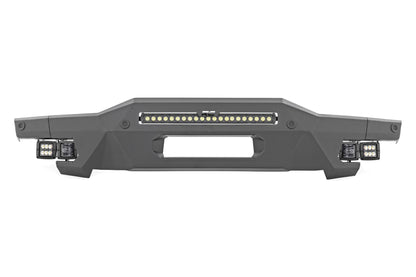 Fits Ford Bronco 4WD (21-24) Front Bumper; Modular; Stubby Wings;  Fog; 51084