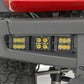 Fits Ford Bronco (21-24) LED Light Kit Fog Mount Triple 2" Black Pair Spot 51085