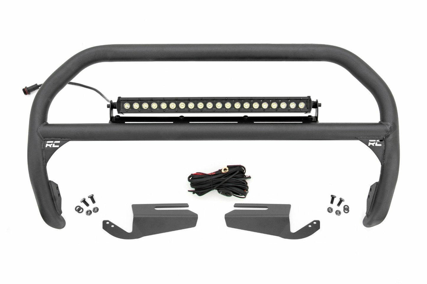 Fits Ford Bronco(21-24) Nudge Bar 20" Black Single Row LED  Steel 51101