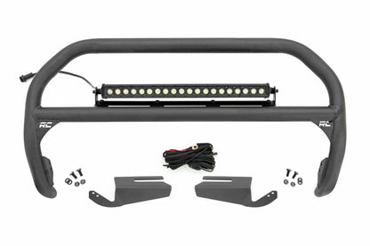 Fits Ford Bronco(21-24) Nudge Bar 20" Black Single Row LED  Steel 51101