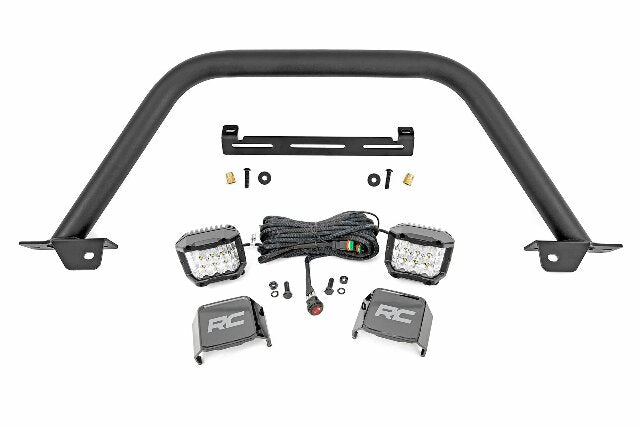 Fits Ford Bronco (21-24) Safari Bar; 3" OSRAM (Pair); Wide; Steel; 51114
