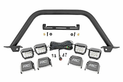 Fits Ford Bronco (21-24) Safari Bar; 3" OSRAM (Quad); Wide; Steel; 51115