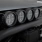 Fits Ford Bronco(21-24) Safari Bar 12" LED Light Bar Black Dual Row Steel 51118