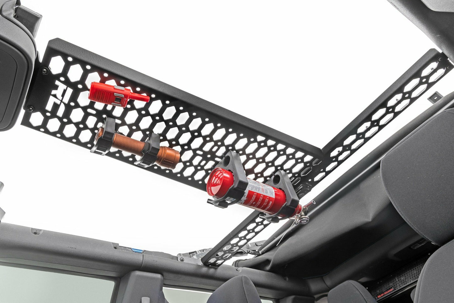 Fits Ford Bronco 4WD(21-24) Molle Mounting Panel w/LED Dome Light Overhead 51124