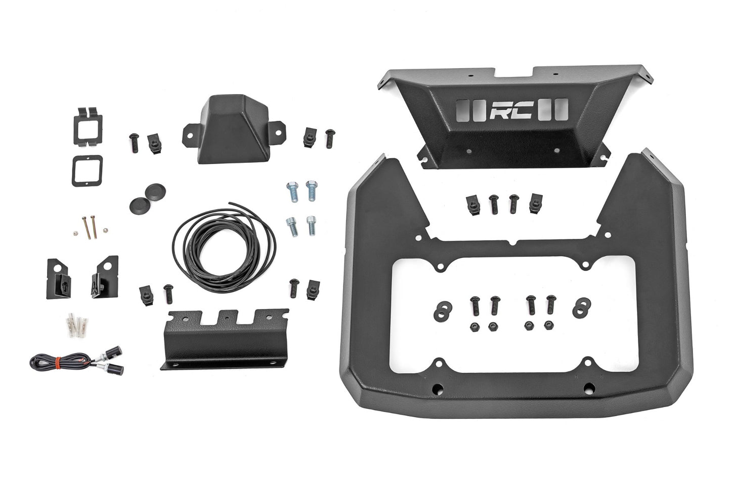 Fits Ford Bronco 4WD (2021-2024) Spare Tire Carrier Delete Kit; 51125
