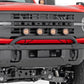 Fits Ford Bronco(21-24) Light Bar Mount 3.5" Round LED(Quad) Black Steel 51136