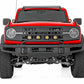 Fits Ford Bronco(21-24) Light Bar Mount 3.5" Round LED(Quad) Black Steel 51136