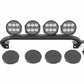 Fits Ford Bronco(21-24) Light Bar Mount 6.5" Round LED(Quad) Steel 51137