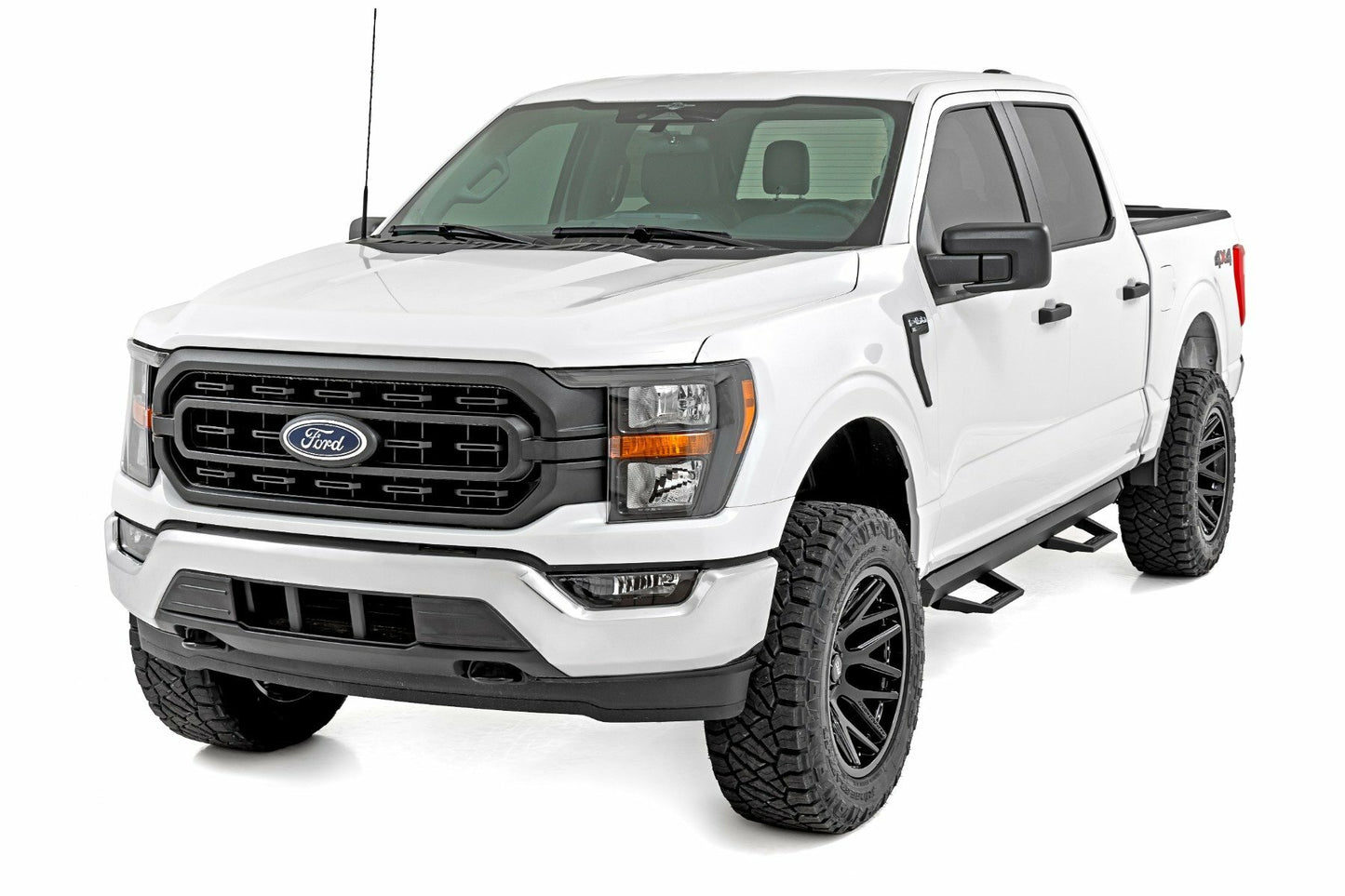 Fits Ford F-150 (15-24) SRL2 Adj Aluminum Step Crew Cab 51141