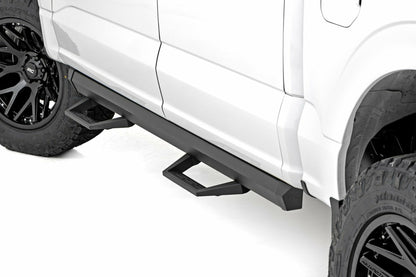 Fits Ford F-150 (15-24) SRL2 Adj Aluminum Step Crew Cab 51141