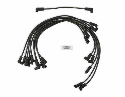 Spark Plug Wire Set- 8mm - Super Stock -  Custom - Black Wire - 5114K