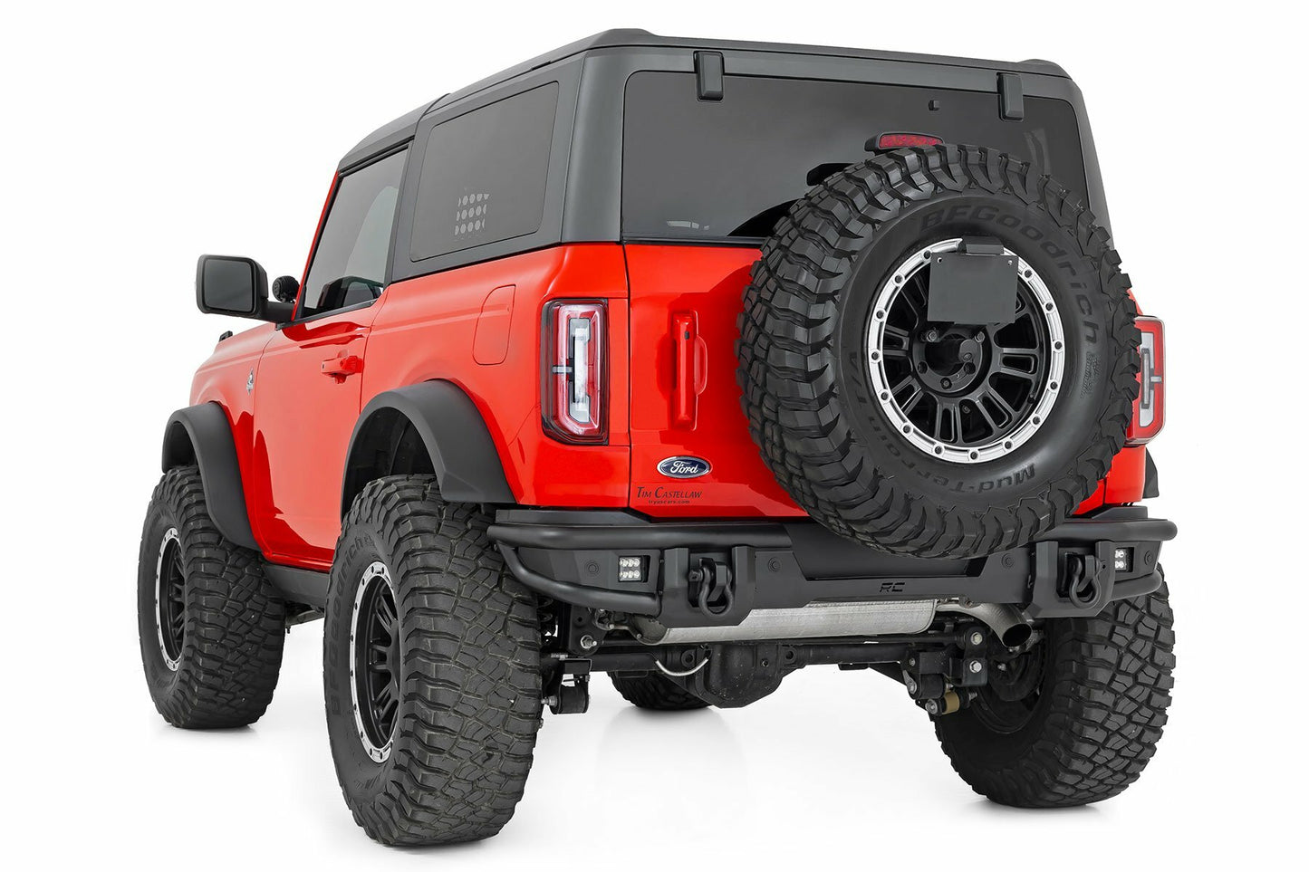 Fits Ford Bronco 4WD (2021-2024) Rear Bumper; Tubular; 51210