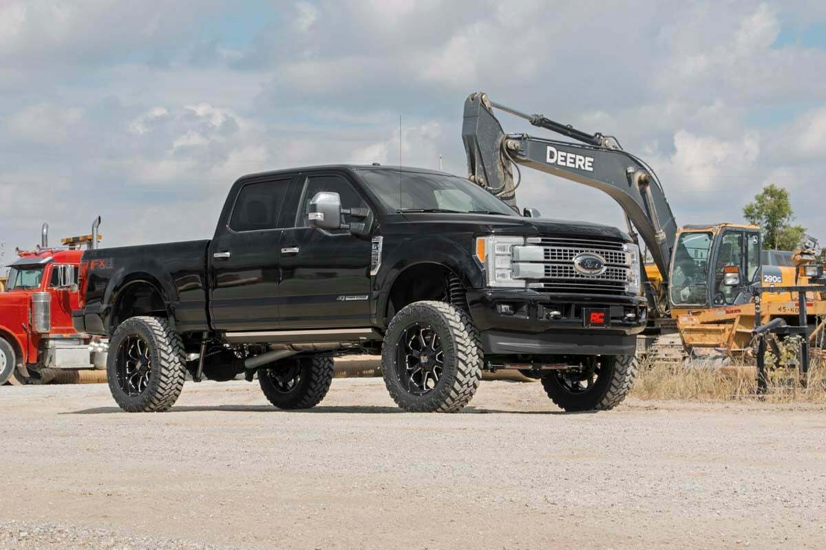 Fits Ford F-250/F-350 SD 4WD (2017-2022) 6" Lift Kit; R/A; OVLDS; 51230
