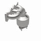 96-02 Mazda Millenia 2.3L Direct-Fit Catalytic Converter 51251 Magnaflow