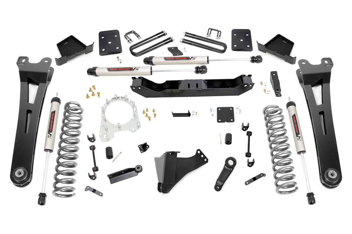 Fits Ford F-250/F-350 SD 4WD (17-22) 6" Lift Kit; R/A; OVLDS; V2; 51270