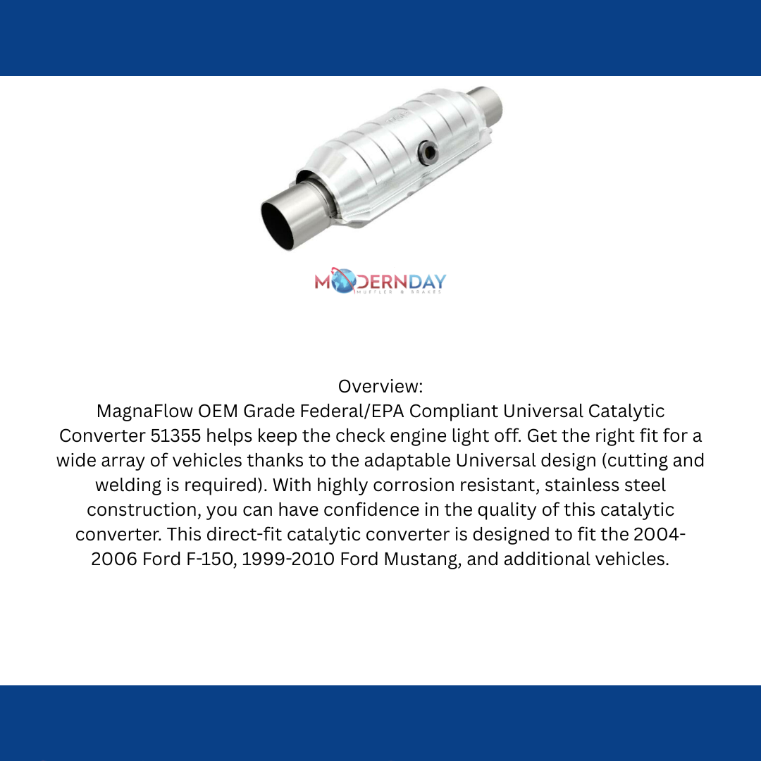 2005-2006 Lincoln Navigator Universal Catalytic Converter 51355 Magnaflow