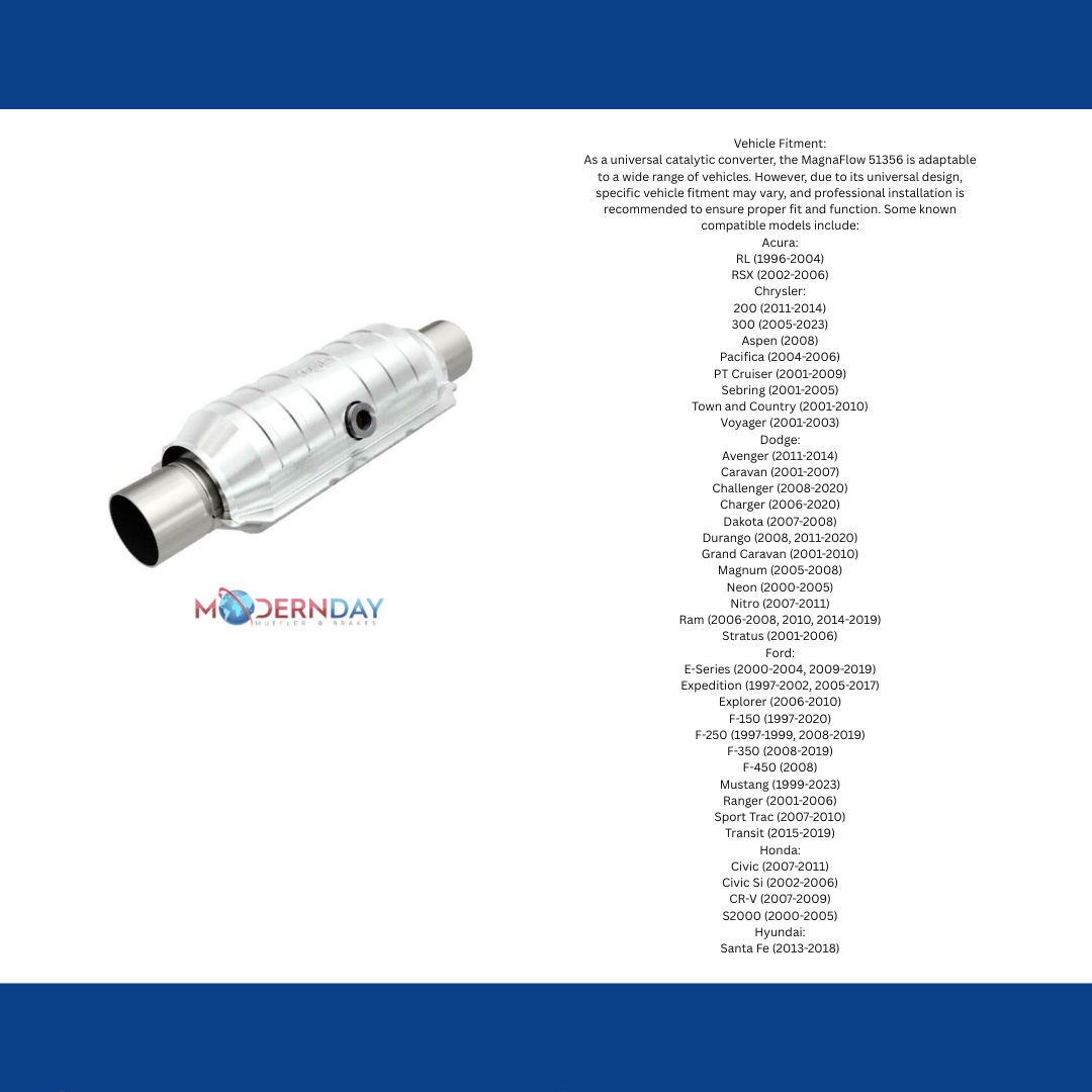 2008-2010 Dodge Challenger OEM Grade Catalytic Converter OBDII 51356 Magnaflow