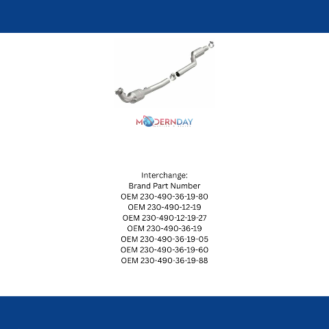 03-06 Mercedes SL500 5L D/S Direct-Fit Catalytic Converter 51402 Magnaflow