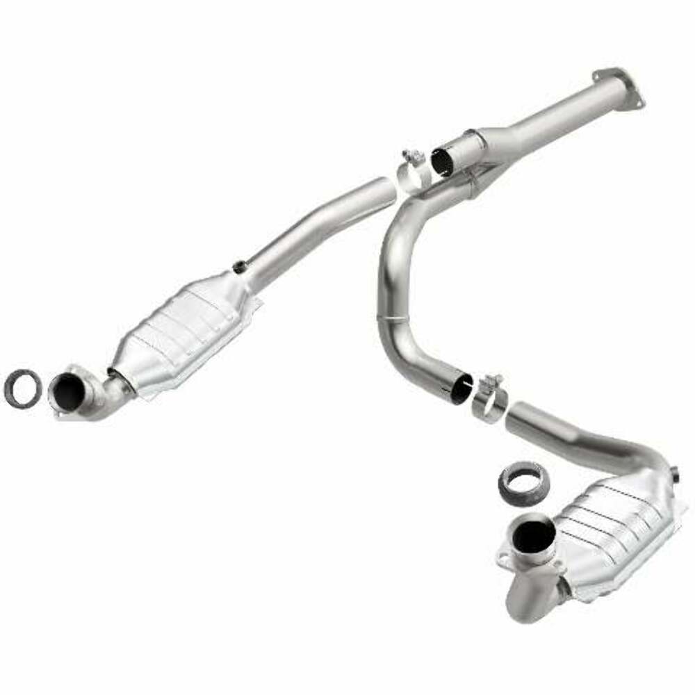 2002 Chevy E 1500 Van 4.3L Direct-Fit Catalytic Converter 51510 Magnaflow - Catalytic Converters Car Part People