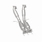 07-09 Volvo S80 3.2L Direct-Fit Catalytic Converter 51623 Magnaflow