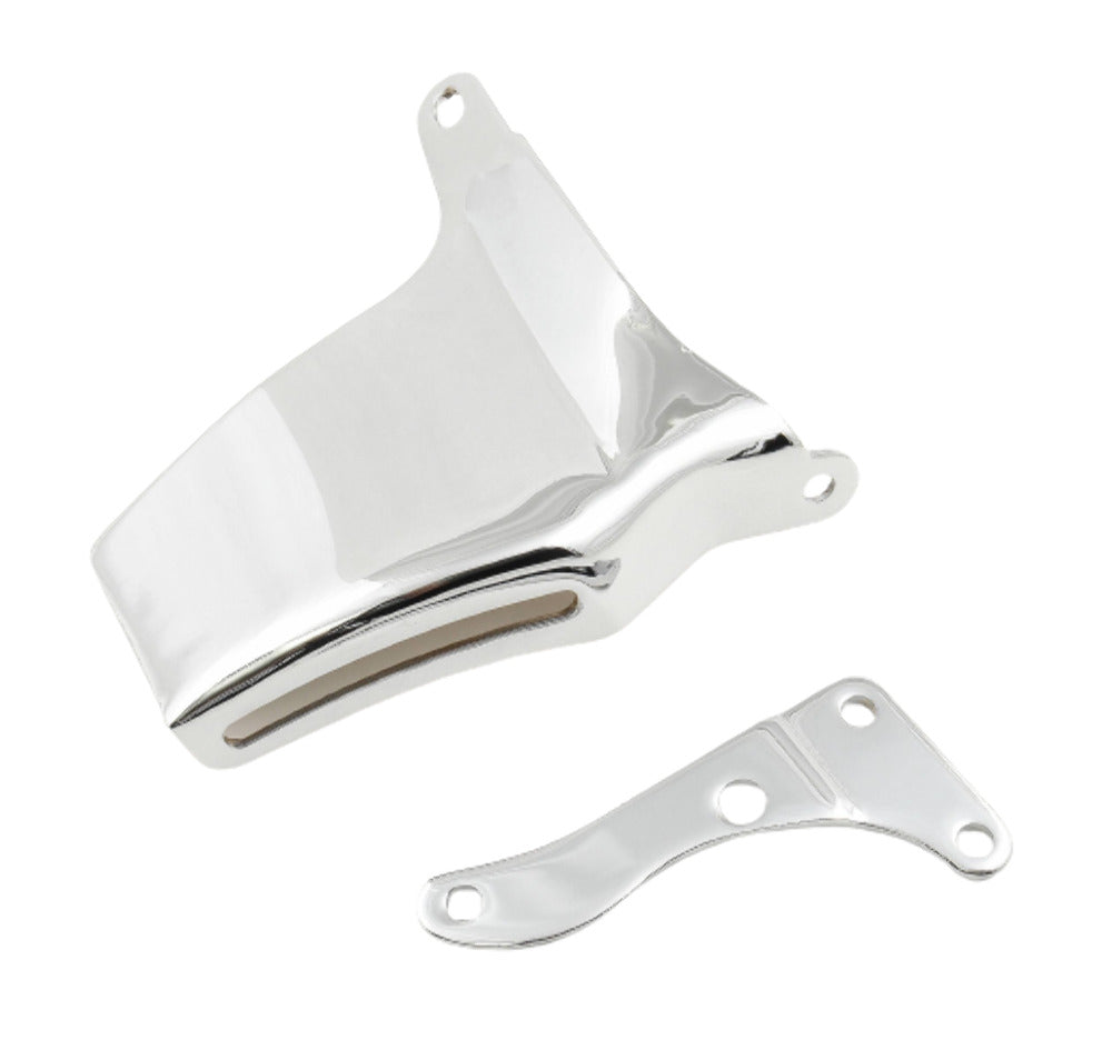 Mr. Gasket 5171 - Alternator Brackets - Chrome - Fits 1969-1975 Chevrolet Small Block with Long Water Pump